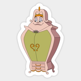 Madame de la Grande Bouche Sticker